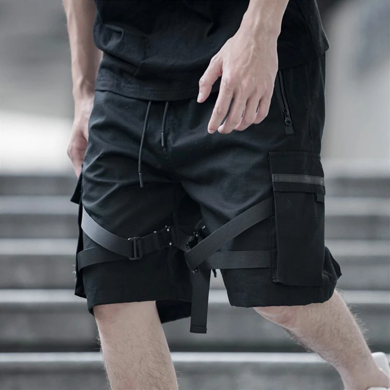 Men Hip Hop Short Joggers Streetwear 2020 Harajuku Cargo Shorts Pockets Ribbon Summer Black Tatical Military Baggy Short Hipster
Men Hip Hop Short Joggers Streetwear 2020 Harajuku Cargo Shorts Pockets Ribbon Summer Black Tatical Military Baggy Short Hipster