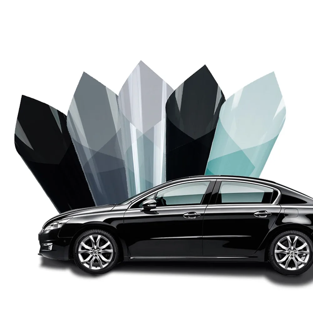 SUNICE 80x150 см тонированная фотохромная пленка для лобового стекла автомобиля 69% ~ 25%