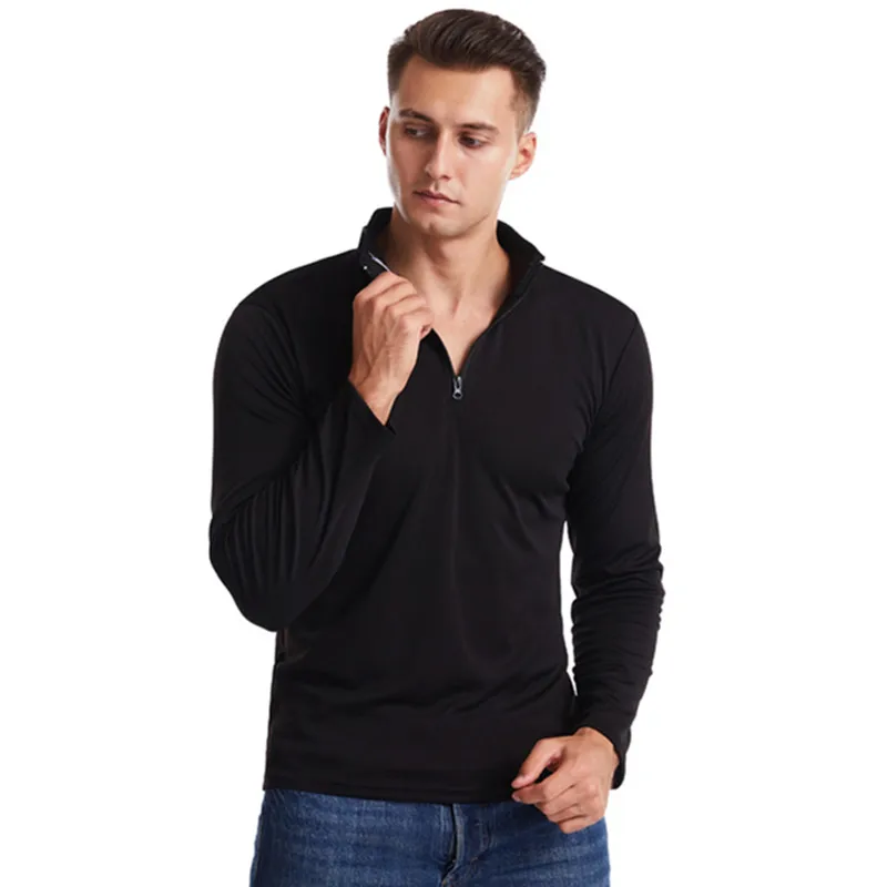 New fashion men's T-shirt V-neck long-sleeved T-shirt men Basic solid color casual fitness muscle men jogging sports T-shirt men
New fashion men's T-shirt V-neck long-sleeved T-shirt men Basic solid color casual fitness muscle men jogging sports T-shirt men