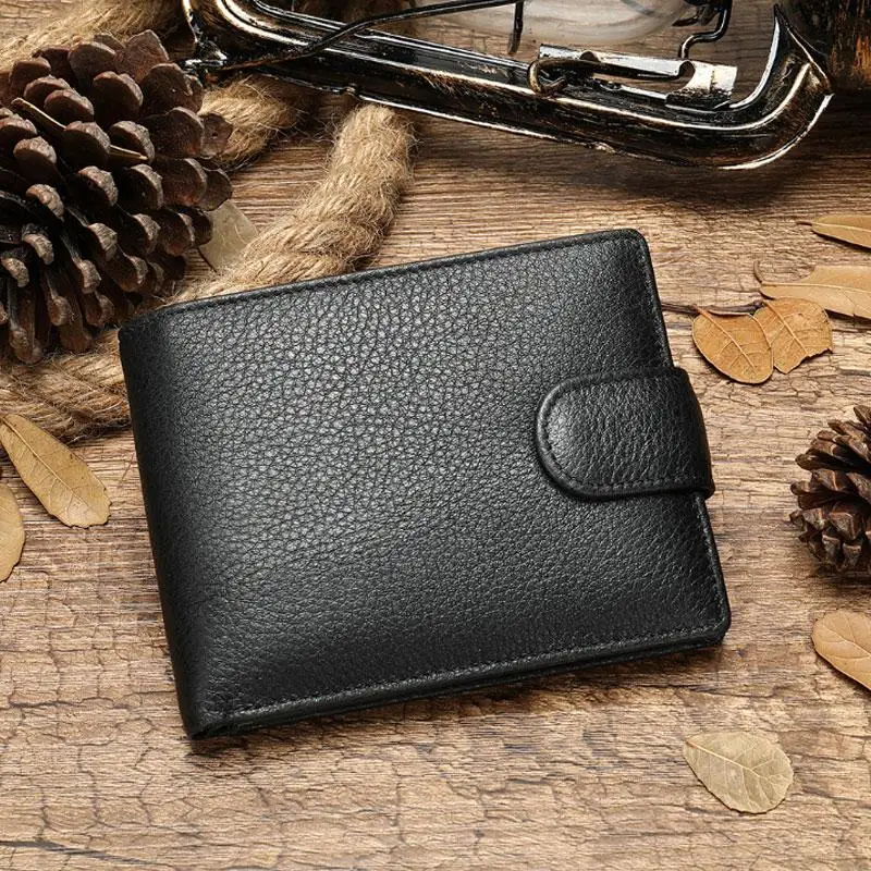 Genuine Leather Wallet Men Leather Wallet Small Short Coin Purse Card Holder Large Capacity Male Wallet Coin Pocket Hasp Wallets
Genuine Leather Wallet Men Leather Wallet Small Short Coin Purse Card Holder Large Capacity Male Wallet Coin Pocket Hasp Wallets
