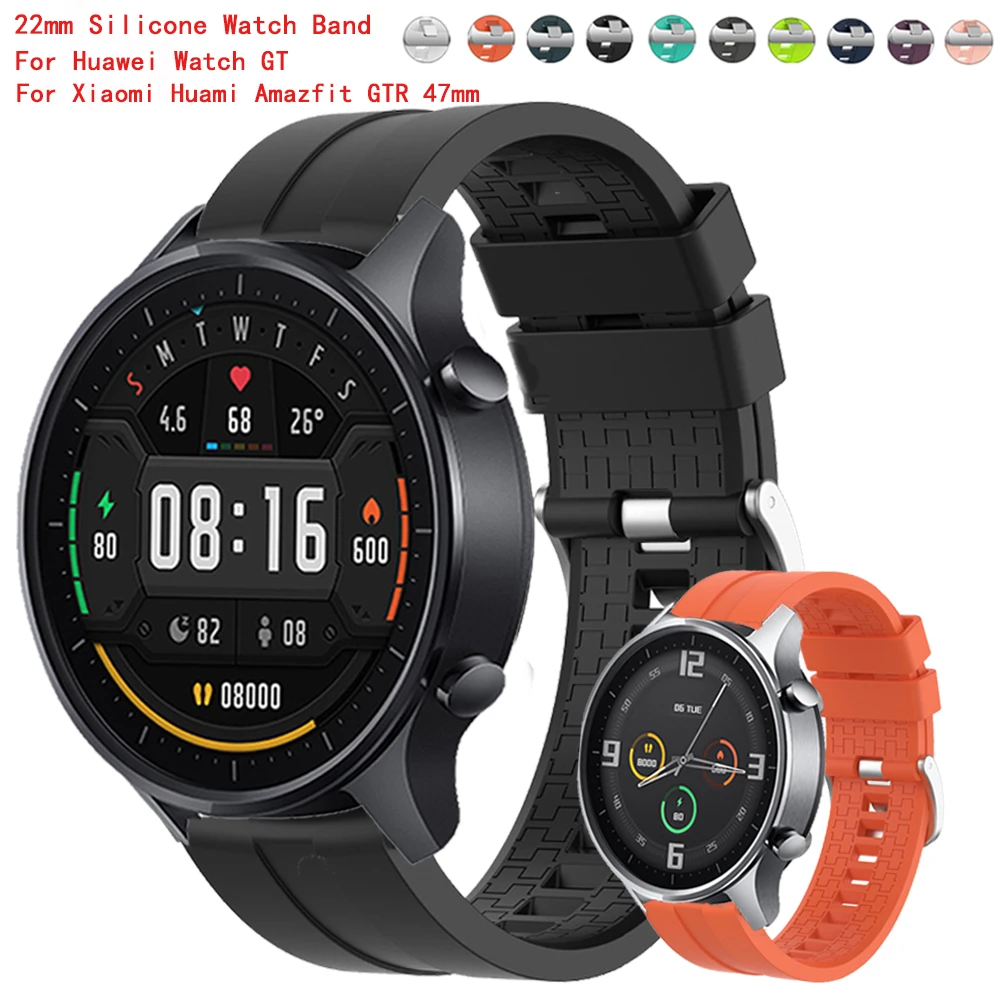 Ремешок силиконовый для Xiaomi Huami Amazfit GTR, спортивный браслет для смарт-часов Huawei Watch GT, аксессуары для наручных часов, 22 мм
Ремешок силиконовый для Xiaomi Huami Amazfit GTR, спортивный браслет для смарт-часов Huawei Watch GT, аксессуары для наручных часов, 22 мм