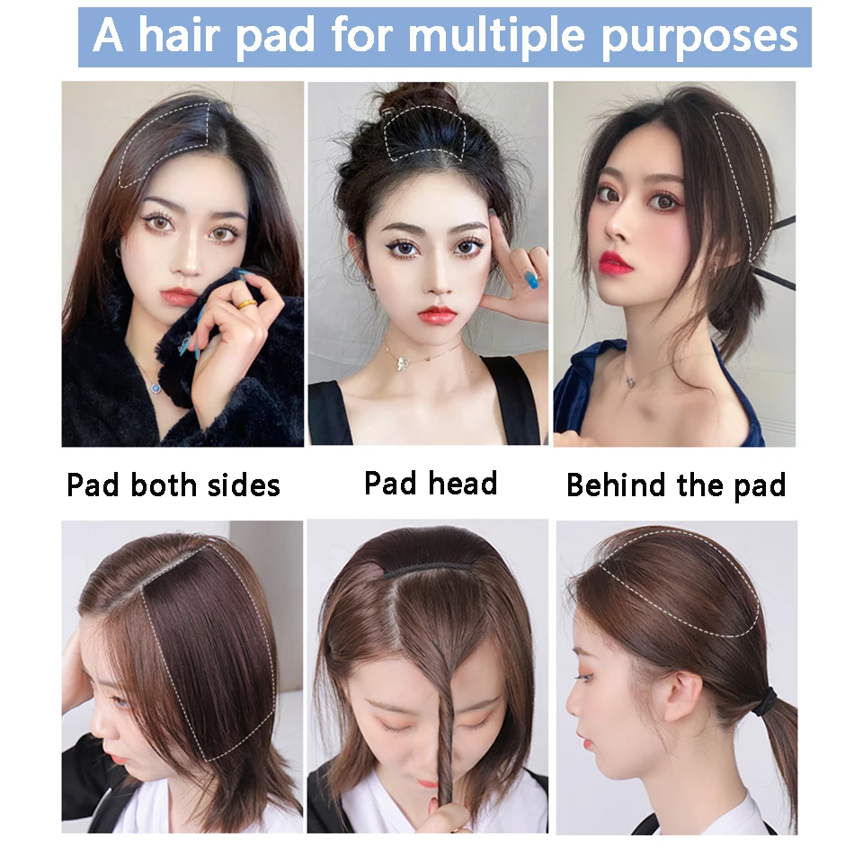 SHANGKE Synthetic Top Hair Pad Hair Extension Punk Hair Clip Natural Black Brown For Women Hairpin Long Straight Hair
SHANGKE Synthetic Top Hair Pad Hair Extension Punk Hair Clip Natural Black Brown For Women Hairpin Long Straight Hair
