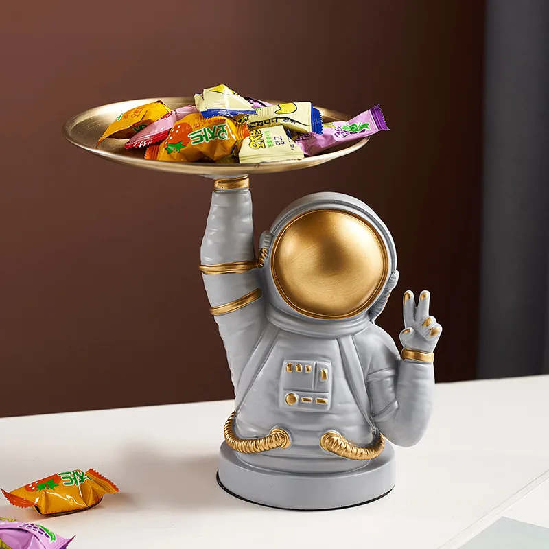 Homelily Nordic Creative Astronaut Storage Decoration Living Room Snack Candy Plate Home Decor Desktop Resin Crafts Figurine
Homelily Nordic Creative Astronaut Storage Decoration Living Room Snack Candy Plate Home Decor Desktop Resin Crafts Figurine