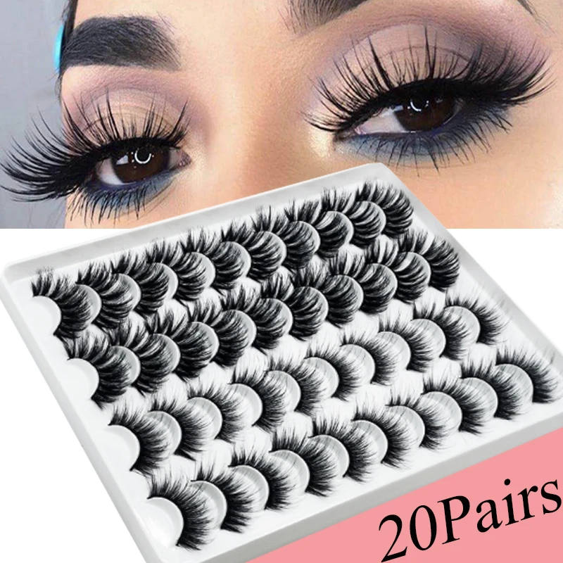 20 Pairs Of Natural False Eyelashes Cross Eyelashes Mink Eyelashes Grafted Eyelash Extension Sexy Ladies Thick Eye Makeup Makeup
20 Pairs Of Natural False Eyelashes Cross Eyelashes Mink Eyelashes Grafted Eyelash Extension Sexy Ladies Thick Eye Makeup Makeup