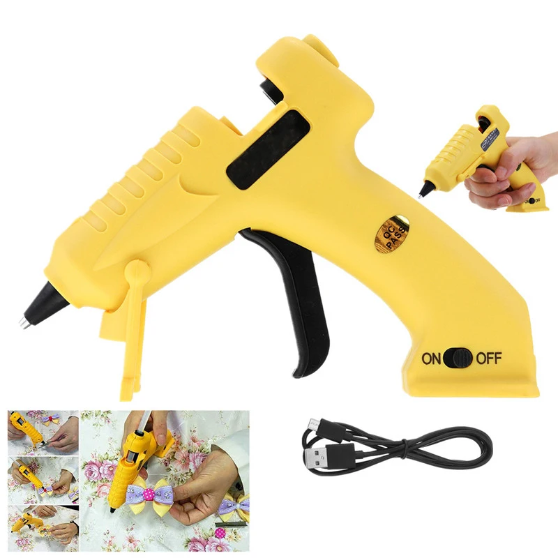 8W NL-220 Wireless Cordless Hot Melt Glue-Gun Heater Rechargeable Li-ion Repair Tool Lightweight Safe Operation 128x135mm
8W NL-220 Wireless Cordless Hot Melt Glue-Gun Heater Rechargeable Li-ion Repair Tool Lightweight Safe Operation 128x135mm