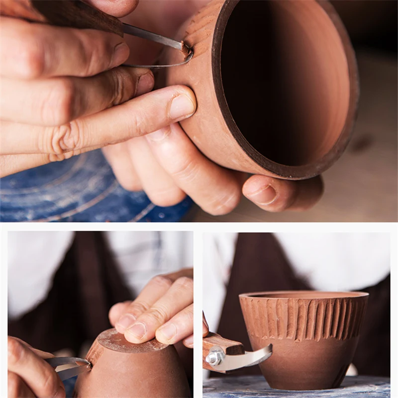 Инструменты для керамики полимерная глина нож скабливания обрезки кольцо сделай