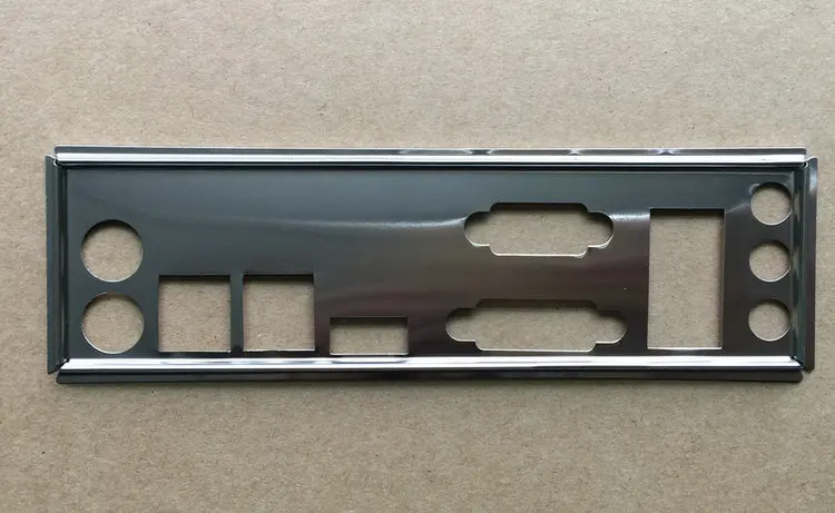 New I/O shield back plate of motherboard for B85-G41 PC Mate H81M-E34 just shield backplate Suitable I/O baffle 
New I/O shield back plate of motherboard for B85-G41 PC Mate H81M-E34 just shield backplate Suitable I/O baffle