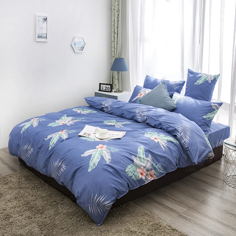 2/3pcs Bed linen cotton Pastoral duvet cover sets home comforter bedding set Queen King Quilt Cover Pillow case Home Textiles
2/3pcs Bed linen cotton Pastoral duvet cover sets home comforter bedding set Queen King Quilt Cover Pillow case Home Textiles