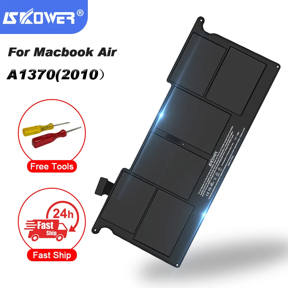 Аккумулятор для ноутбука SKOWER A1375 для Apple MacBook Air 11 дюймов A1370 (поздняя версия 2010) MC505 MC506 MC507LL/A 7,3 V/35WH 
Аккумулятор для ноутбука SKOWER A1375 для Apple MacBook Air 11 дюймов A1370 (поздняя версия 2010) MC505 MC506 MC507LL/A 7,3 V/35WH