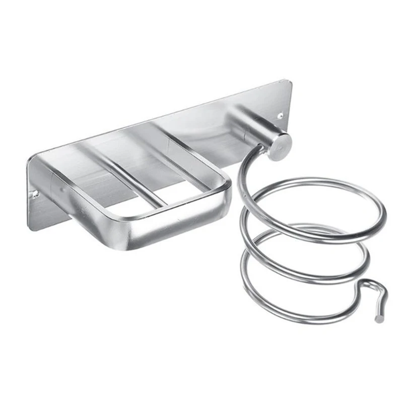 1PCS Wall Mounted Bathroom Hair Dryer Holder Aluminum Alloy Hair Straightener Holder Storage Shelf Bathroom Accessories Bao
1PCS Wall Mounted Bathroom Hair Dryer Holder Aluminum Alloy Hair Straightener Holder Storage Shelf Bathroom Accessories Bao