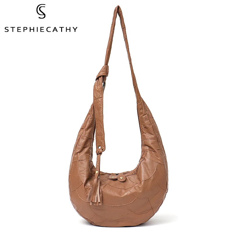 SC Women Designer Handbags Leather Patchwork Brand Vintage Real Leather Ladies Shoulder&Crossbody Bags Tassels Sheepskin Hobo
SC Women Designer Handbags Leather Patchwork Brand Vintage Real Leather Ladies Shoulder&Crossbody Bags Tassels Sheepskin Hobo