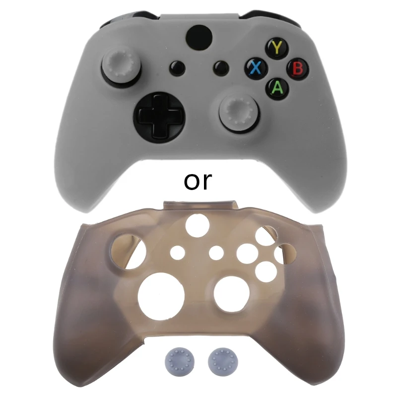 H052 Protective Cover Cap Analog Thumb Sticks Grip Soft Silicone Case Anti-Slip Waterproof for XBOX Ones Gamepad Controller
H052 Protective Cover Cap Analog Thumb Sticks Grip Soft Silicone Case Anti-Slip Waterproof for XBOX Ones Gamepad Controller
