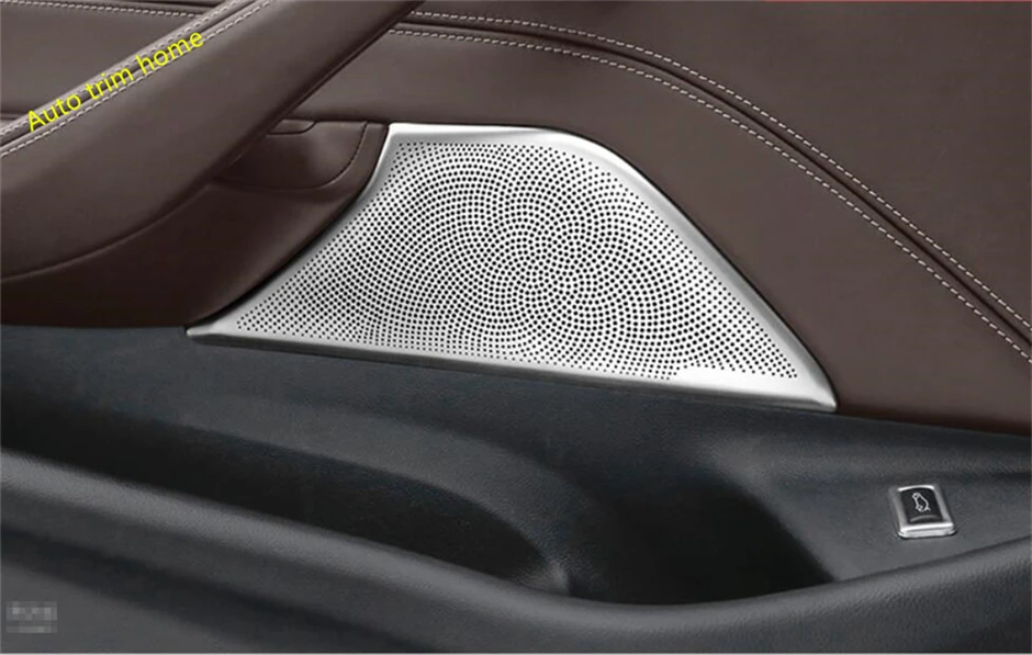 Front & Rear Door Stereo Speaker Horn Sound Accessories Cover Trim For BMW 5 Series Sedan G30 530I 2017 - 2021 Stainless Steel
Front & Rear Door Stereo Speaker Horn Sound Accessories Cover Trim For BMW 5 Series Sedan G30 530I 2017 - 2021 Stainless Steel