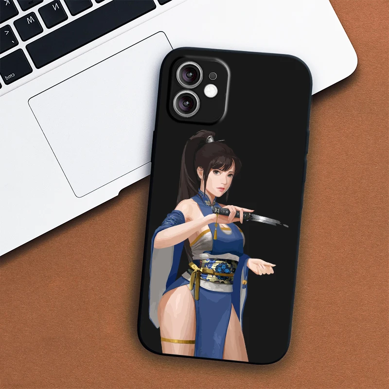 NOHON Female swordsmen design cool phone case for iPhone 11 12 13 Pro max mini xr xs 7 8 plus 6s 6G black word back cover
NOHON Female swordsmen design cool phone case for iPhone 11 12 13 Pro max mini xr xs 7 8 plus 6s 6G black word back cover