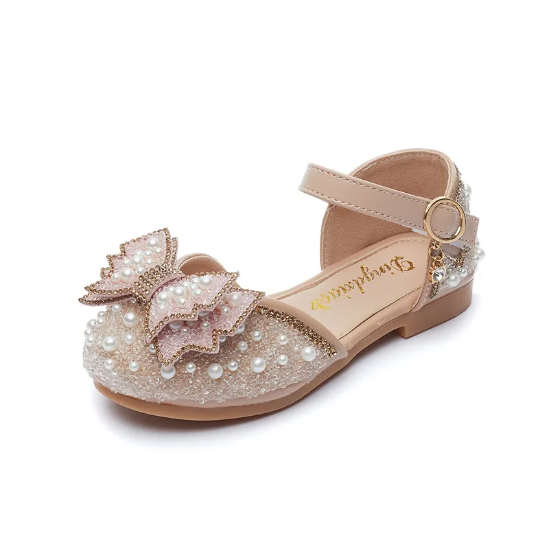 Girls' Rhinestone Shoes Girl Bow-knot Princess Shoes Kids Sequined Sweet Flats Shoes 2021 Summer New Children Sandals G01
Girls' Rhinestone Shoes Girl Bow-knot Princess Shoes Kids Sequined Sweet Flats Shoes 2021 Summer New Children Sandals G01