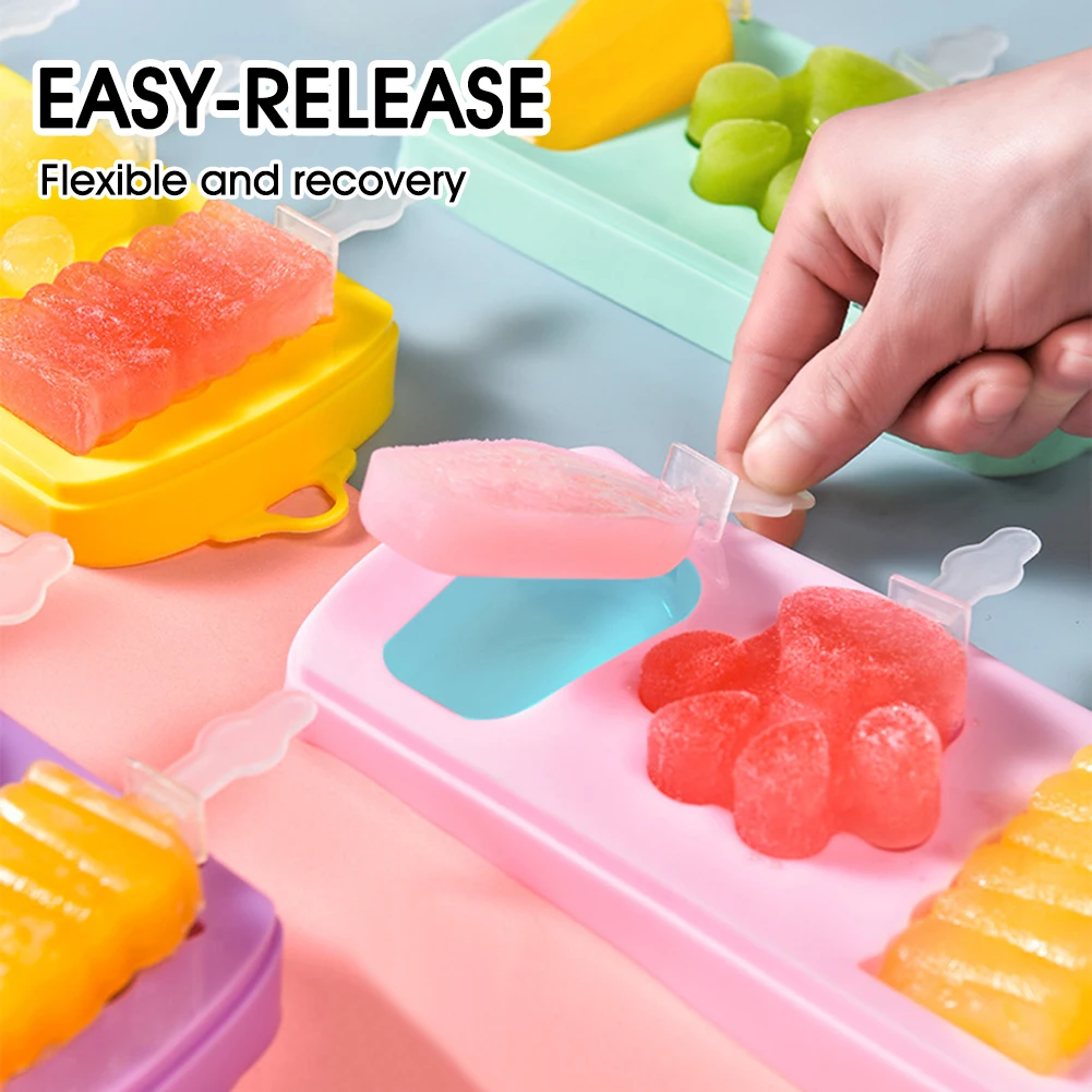 Silicone Ice Cream Mold Animal Shape 3 In 1 Silicone Ice Cream Mold DIY Food Supplement Tool Popsicle Stick Summer hot Sale
Silicone Ice Cream Mold Animal Shape 3 In 1 Silicone Ice Cream Mold DIY Food Supplement Tool Popsicle Stick Summer hot Sale