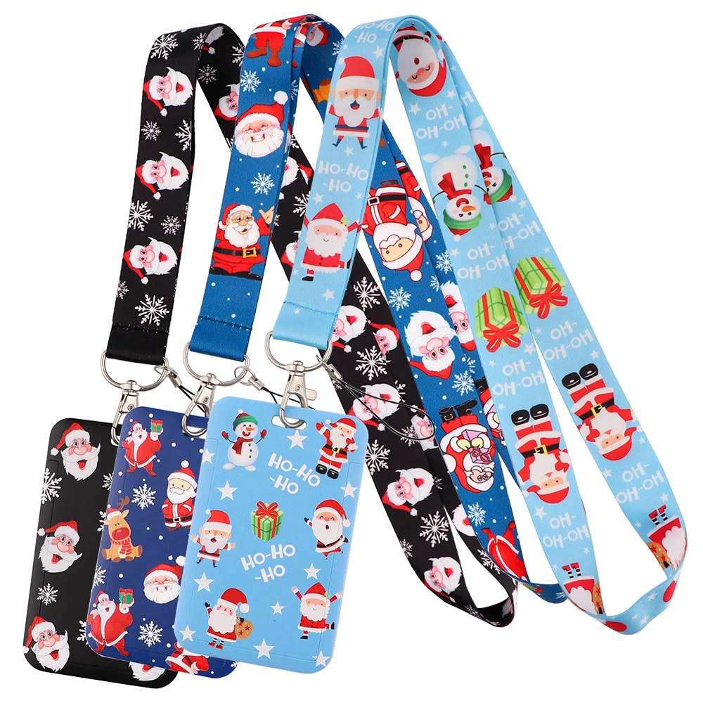 Christmas Gifts Lanyard For Keys ID Card Cover Badge Holder Business Phone Charm Key Lanyard Neck Straps Keychain Accessories
Christmas Gifts Lanyard For Keys ID Card Cover Badge Holder Business Phone Charm Key Lanyard Neck Straps Keychain Accessories