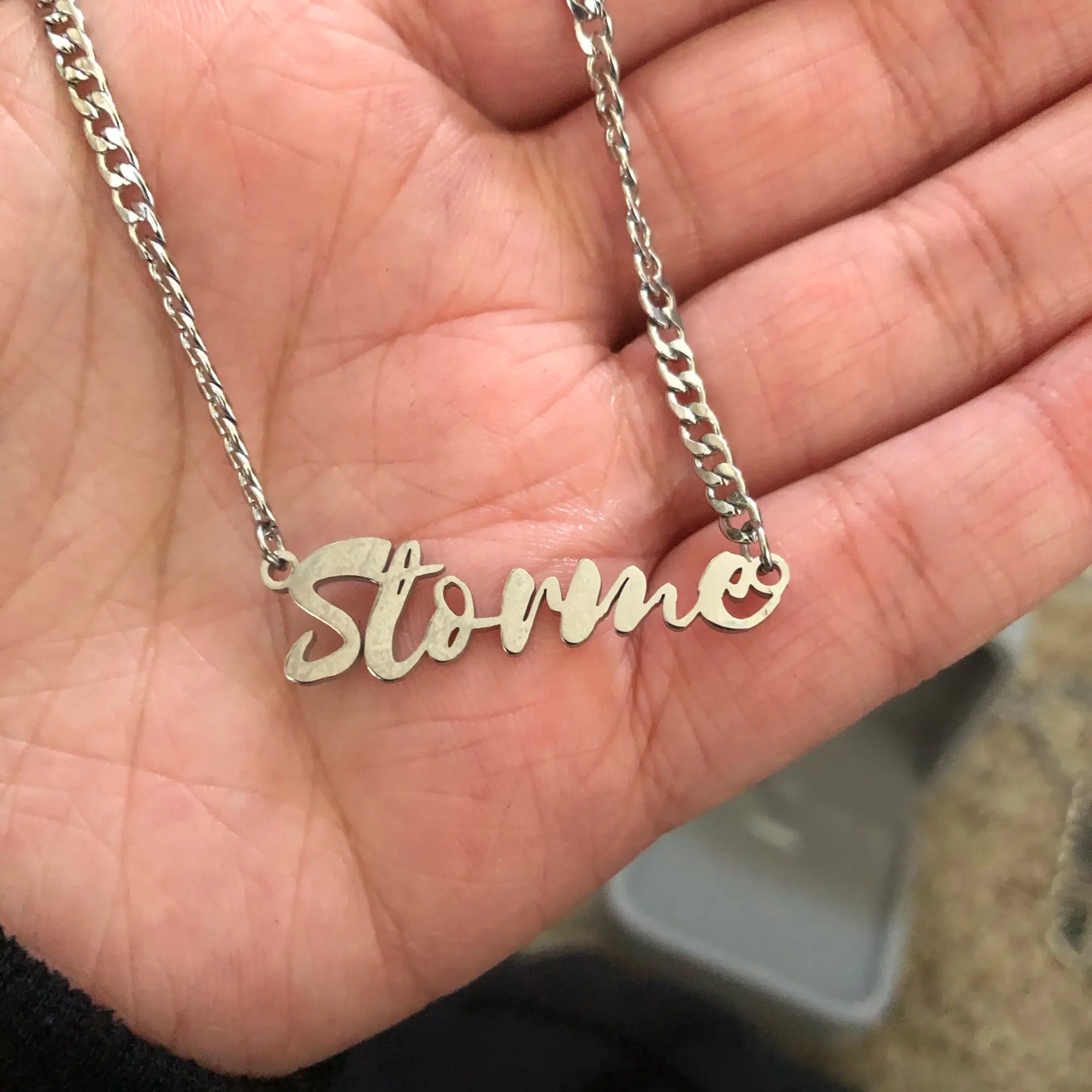 Customized Name Necklace Gold 5mm Cuban Chain Stainless Steel Personalized Couple Handmade Jewelry Gifts Necklaces Bijoux Femme
Customized Name Necklace Gold 5mm Cuban Chain Stainless Steel Personalized Couple Handmade Jewelry Gifts Necklaces Bijoux Femme