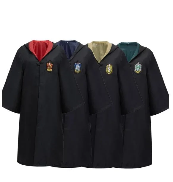 Костюм магический для косплея халат накидка свитер галстук одежда школьная