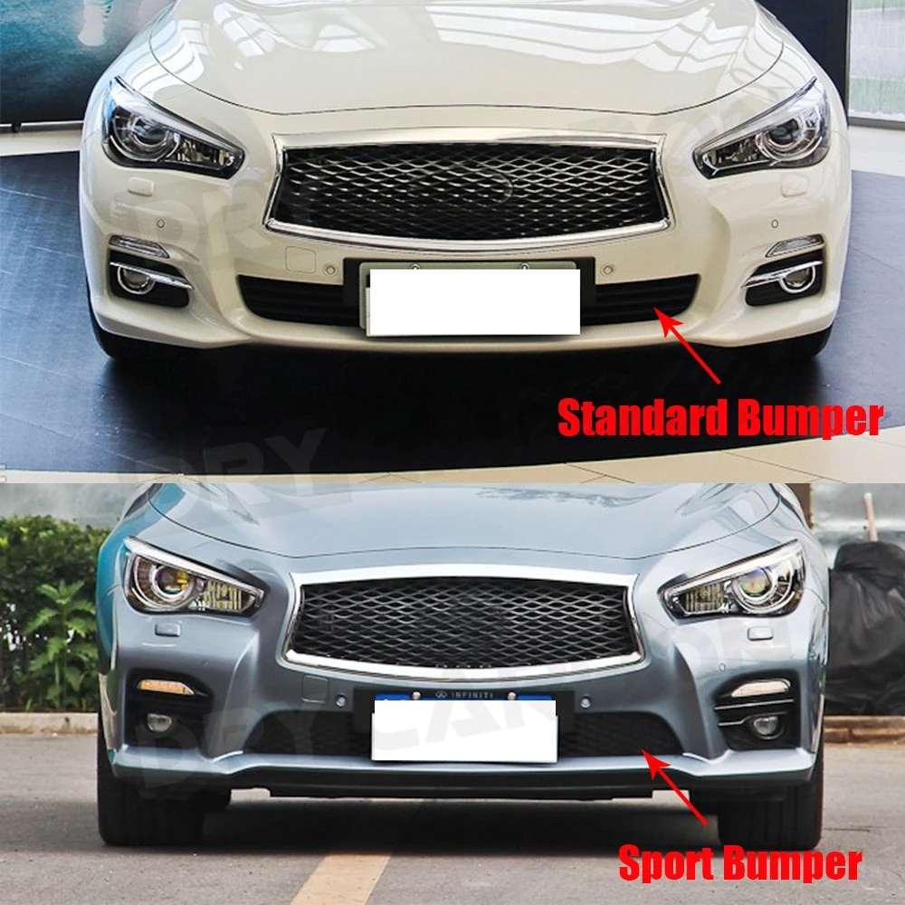 3 PCS/Set Front Lip Spoiler Splitters Aprons For Infiniti Q50 Q50S 2014-2017 ABS Black Head Bumper Chin Shovel Protector
3 PCS/Set Front Lip Spoiler Splitters Aprons For Infiniti Q50 Q50S 2014-2017 ABS Black Head Bumper Chin Shovel Protector