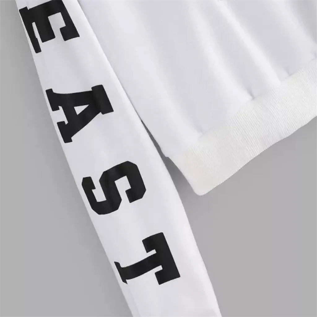 Streetwear Fashion Hoodies Woman Sweatshirts Autumn Sweatshirt Letters Hooded Pullover Tops Long Sleeve Hoodie Sudadera Mujer
Streetwear Fashion Hoodies Woman Sweatshirts Autumn Sweatshirt Letters Hooded Pullover Tops Long Sleeve Hoodie Sudadera Mujer
