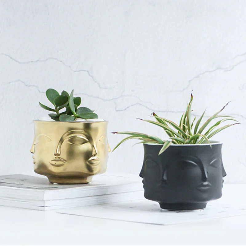 Muse Face Ceramic Vase Flower Pot Home Decoration Accessories Designer Storage Candle Holder Ornaments Craft Gifts
Muse Face Ceramic Vase Flower Pot Home Decoration Accessories Designer Storage Candle Holder Ornaments Craft Gifts