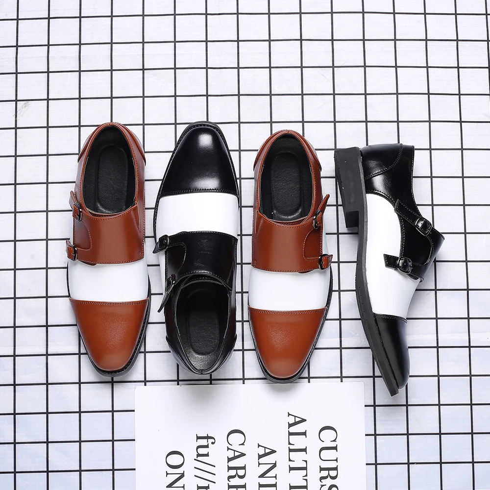 Men Dress Shoes Handmade Personality trend Paty Leather Wedding Shoes Men Flats Leather Oxfords Formal Shoes
Men Dress Shoes Handmade Personality trend Paty Leather Wedding Shoes Men Flats Leather Oxfords Formal Shoes