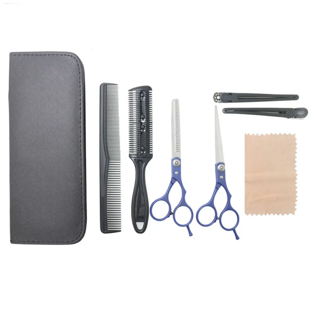 Hair Cutting Scissors Set with Razor Leather Scissors Case Barbers Hair Cutting Shears Hair Thinning/Texturizing Shears C44
Hair Cutting Scissors Set with Razor Leather Scissors Case Barbers Hair Cutting Shears Hair Thinning/Texturizing Shears C44