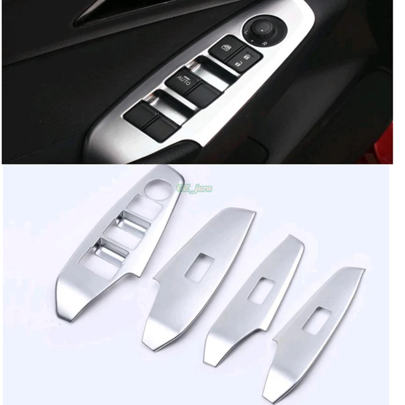 4PCS ABS Matt Interior Door Window Adjust Button Bowl Frame Cover Trim For Mazda 3 AXELA 2014 2015 2016 Accessories
4PCS ABS Matt Interior Door Window Adjust Button Bowl Frame Cover Trim For Mazda 3 AXELA 2014 2015 2016 Accessories