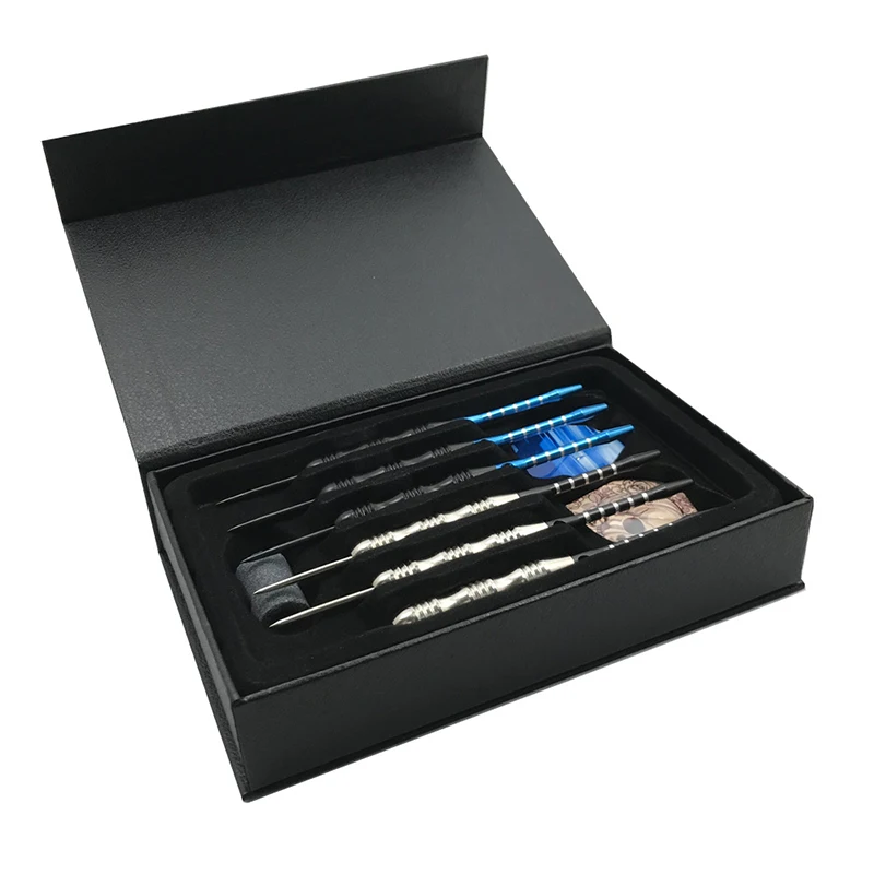 6Pcs 22g Professional Dart Steel Tip Nickel Steel Barrel Aluminum Shaft PET Flight Training Dart Indoor Game
6Pcs 22g Professional Dart Steel Tip Nickel Steel Barrel Aluminum Shaft PET Flight Training Dart Indoor Game