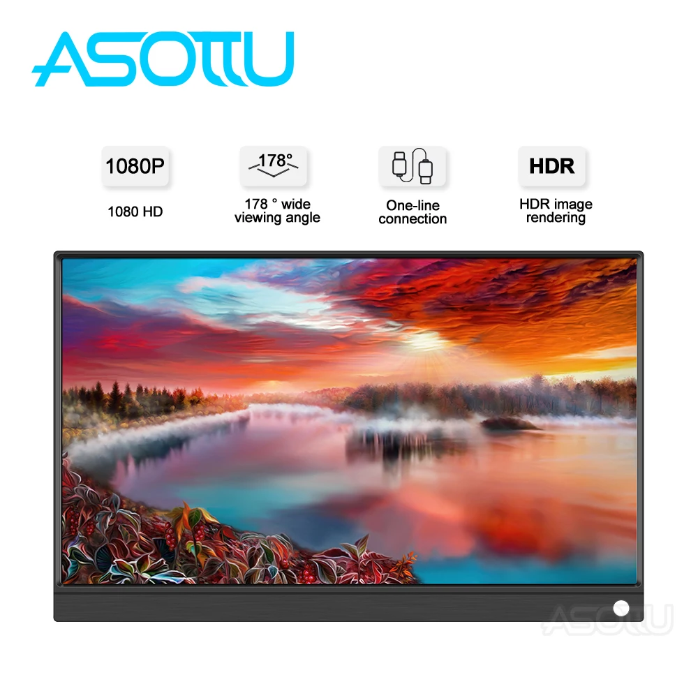 15 6 дюймовый HD IPS экран портативный монитор для ноутбука Настольный PS3 PS4 X Box
