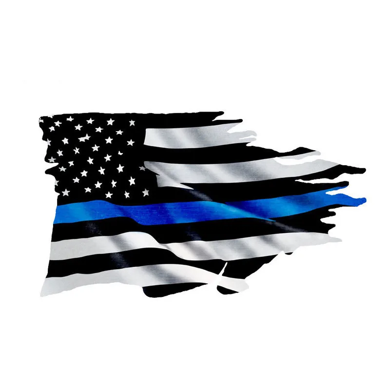 Creativ Interesting USA Police Thin Blue Line Tattered Flag Car Sticker Vinyl Car Styling Accessories Decal PVC
Creativ Interesting USA Police Thin Blue Line Tattered Flag Car Sticker Vinyl Car Styling Accessories Decal PVC
