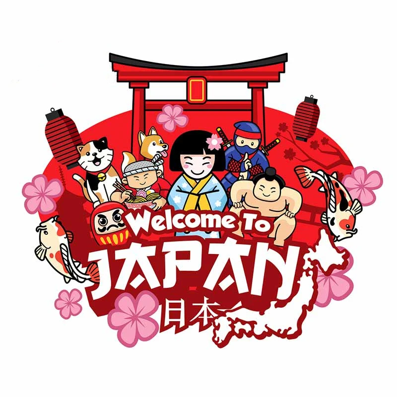 A-0736 Interesting Welcome To Japan Modeling Personality Car Stickers PVC Auto Decorative Accessories Quality Waterproof Decals
A-0736 Interesting Welcome To Japan Modeling Personality Car Stickers PVC Auto Decorative Accessories Quality Waterproof Decals