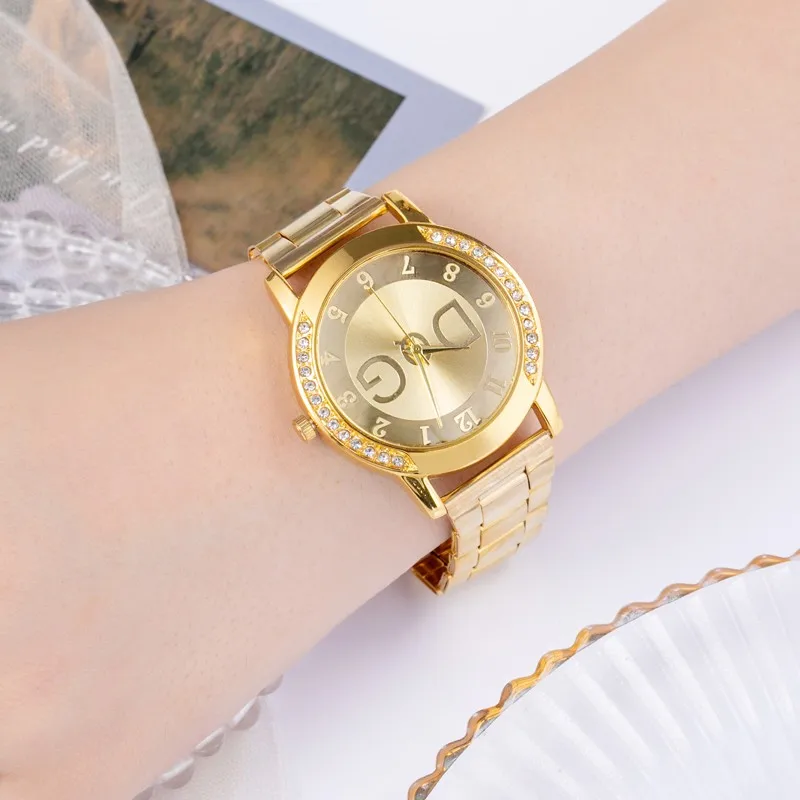 DG brand 2021 European pop style ladies diamond luxury watch stainless steel quartz ladies watch ladies casual business watch
DG brand 2021 European pop style ladies diamond luxury watch stainless steel quartz ladies watch ladies casual business watch