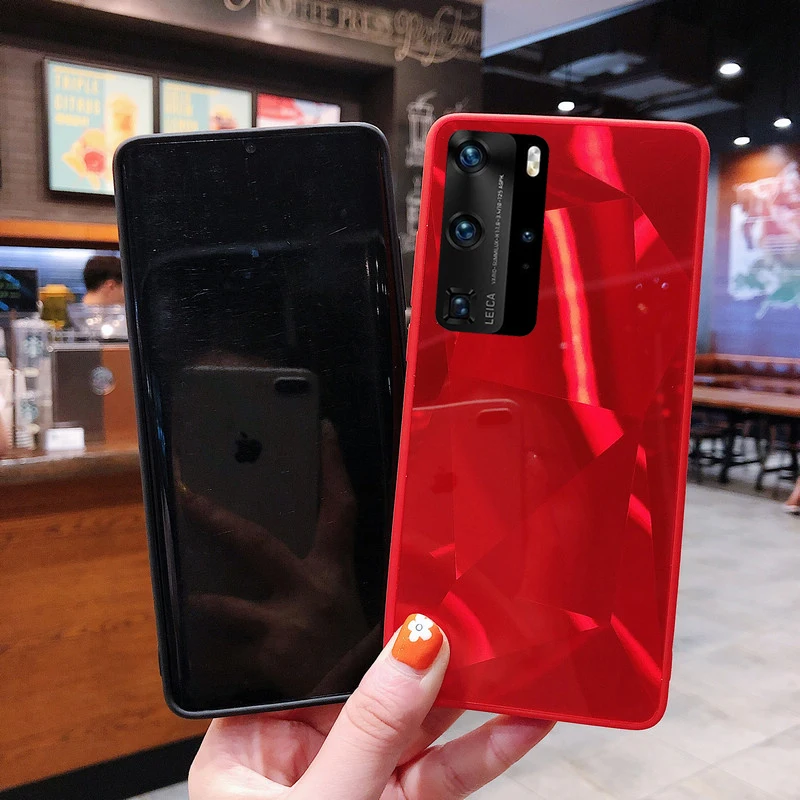 3D Mirror Bling Diamond Soft Case For Huawei P40 Pro P30 P20 Pro P40 Lite E Nova 6SE 4E 3E Enjoy 9 Plus 7S Gradient Laser Cover
3D Mirror Bling Diamond Soft Case For Huawei P40 Pro P30 P20 Pro P40 Lite E Nova 6SE 4E 3E Enjoy 9 Plus 7S Gradient Laser Cover