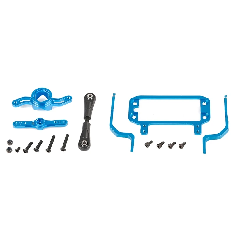 Double Arms Steering Base Kits for 1/5 Scale Rc Rovan LT Truck with Servo Support Bridge for 1/5 Rovan LT LOSI 5IVE-T X2 
Double Arms Steering Base Kits for 1/5 Scale Rc Rovan LT Truck with Servo Support Bridge for 1/5 Rovan LT LOSI 5IVE-T X2