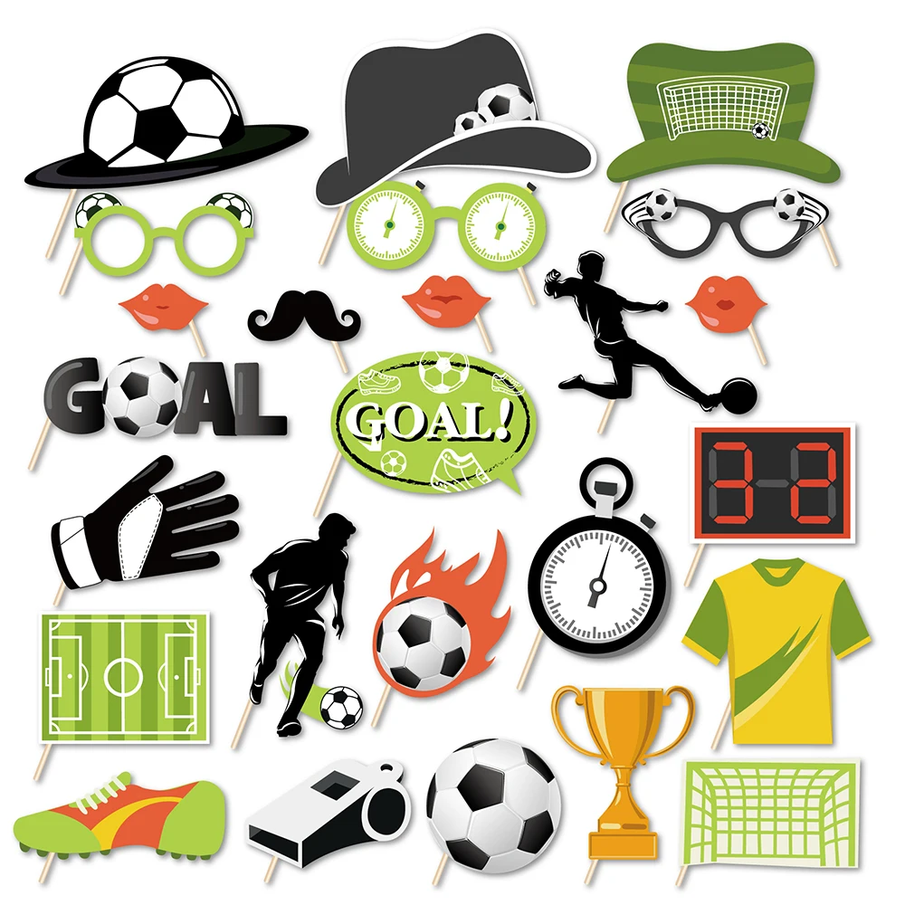 25pcs Sports Football Soccer The World Cup Game Baby Shower Party Photo Booth Props HAPPY BIRTHDAY Party Decorations Photo Props
25pcs Sports Football Soccer The World Cup Game Baby Shower Party Photo Booth Props HAPPY BIRTHDAY Party Decorations Photo Props