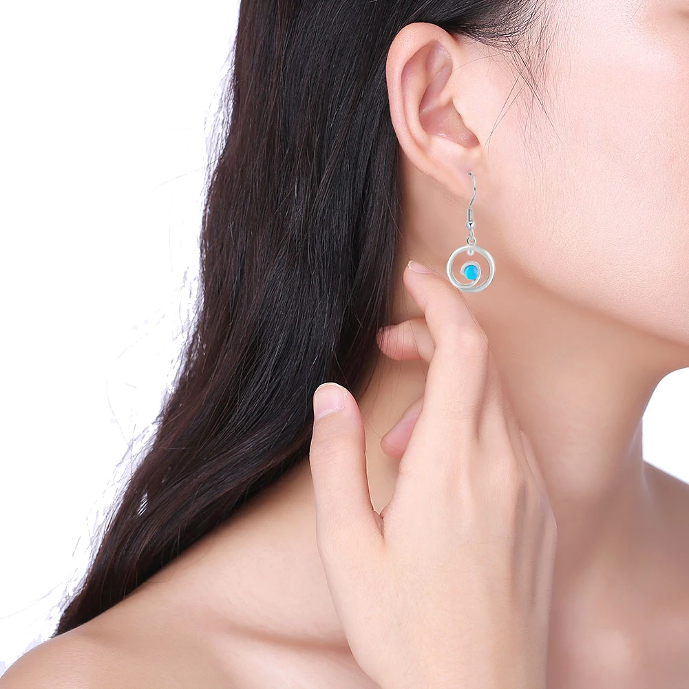 New berloques de prata for women High quality Blue Fire Opal Silver Stamped Fashion Jewelry Drop Earrings OE403
New berloques de prata for women High quality Blue Fire Opal Silver Stamped Fashion Jewelry Drop Earrings OE403