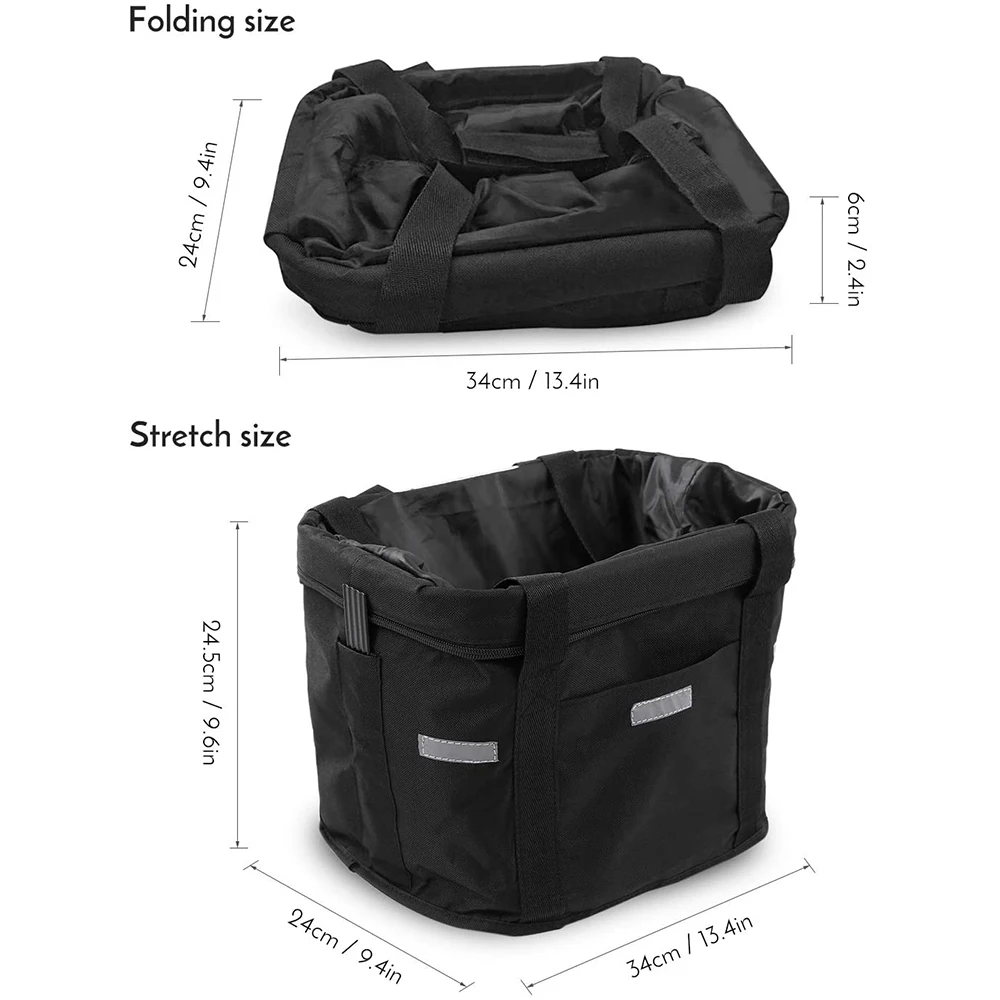 Canvas Bicycle Front Basket Waterproof Folding Bike Basket Bag Handlebar Biking Front Baggage Electric Bicycle Canvas Basket
Canvas Bicycle Front Basket Waterproof Folding Bike Basket Bag Handlebar Biking Front Baggage Electric Bicycle Canvas Basket