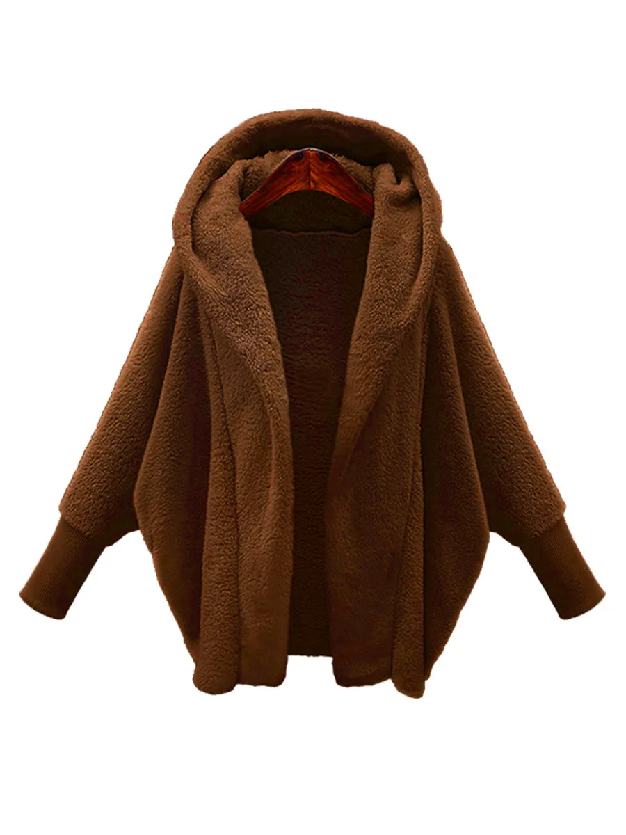 2020 Faux Fur Coat Women Warm Outwear Plush Notch Collar Loose fur jacket Winter Coat Loose Cardigan Trench Solid female jacket
2020 Faux Fur Coat Women Warm Outwear Plush Notch Collar Loose fur jacket Winter Coat Loose Cardigan Trench Solid female jacket