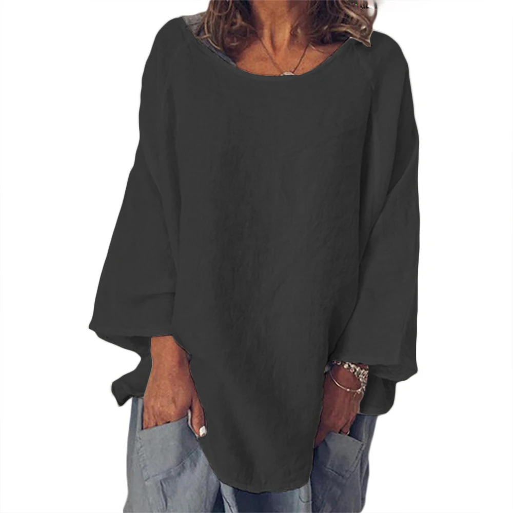 Women Shirts 2021 Long Sleeve Womens Tops O-neck Solid Color Autumn Spring Women Clothes Women Tshirts
Women Shirts 2021 Long Sleeve Womens Tops O-neck Solid Color Autumn Spring Women Clothes Women Tshirts