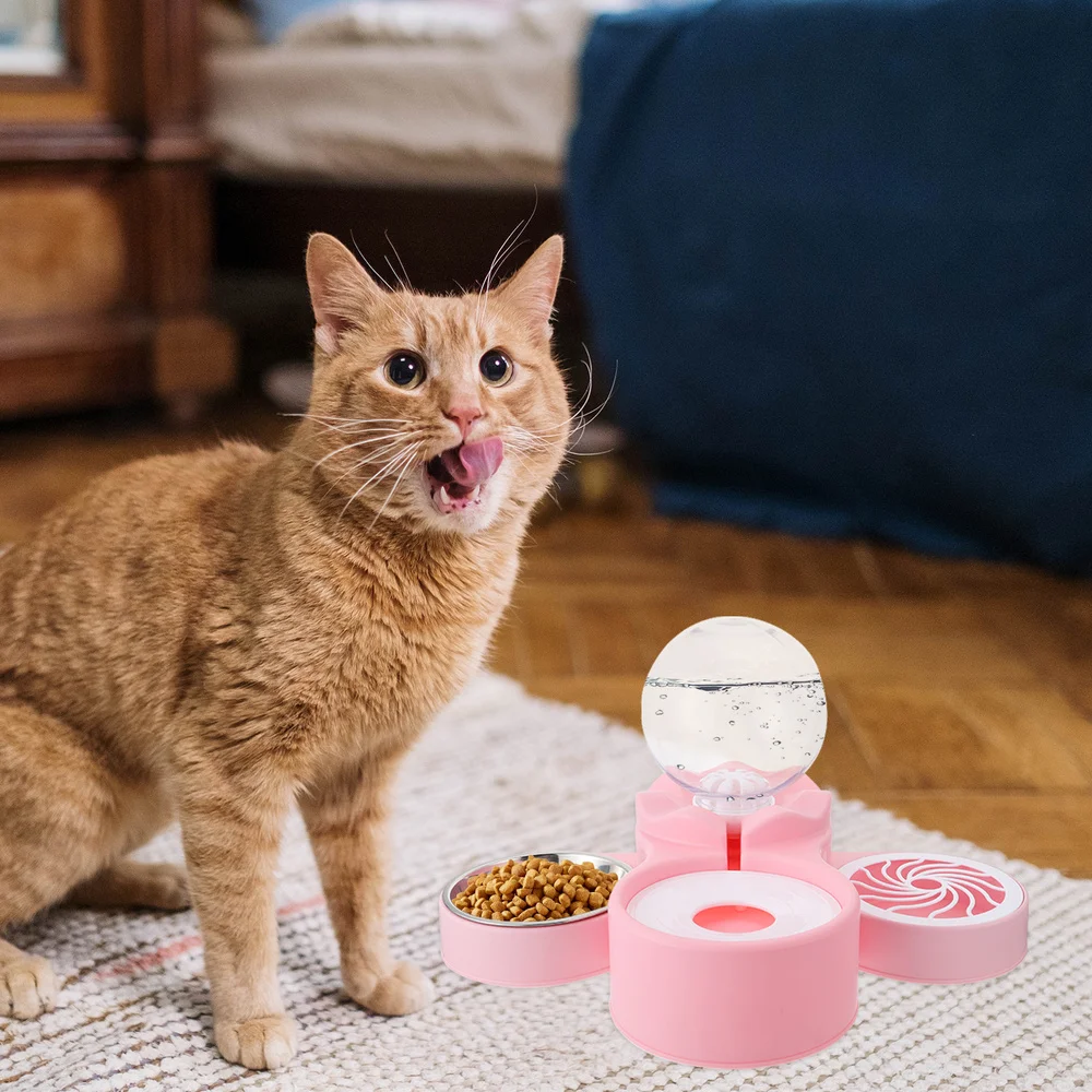 1pc Dual Use Cat Pet Bowl Automatic Water Dispenser Double Food Bowl Feeder
1pc Dual Use Cat Pet Bowl Automatic Water Dispenser Double Food Bowl Feeder