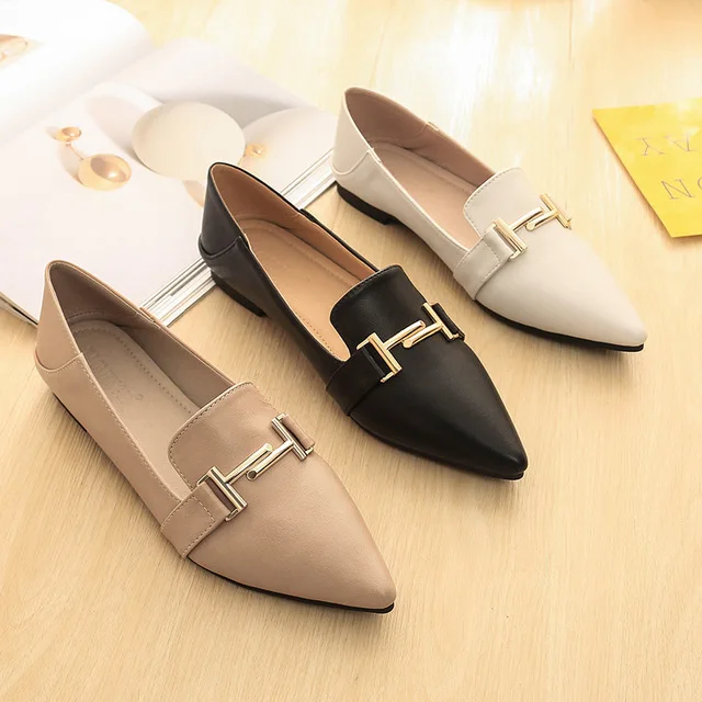 Flat Shoes Women Sweet Flats Shallow Women Boat Shoes Slip on Ladies Pointed Toe Loafers Spring Women Flats Black
Flat Shoes Women Sweet Flats Shallow Women Boat Shoes Slip on Ladies Pointed Toe Loafers Spring Women Flats Black
