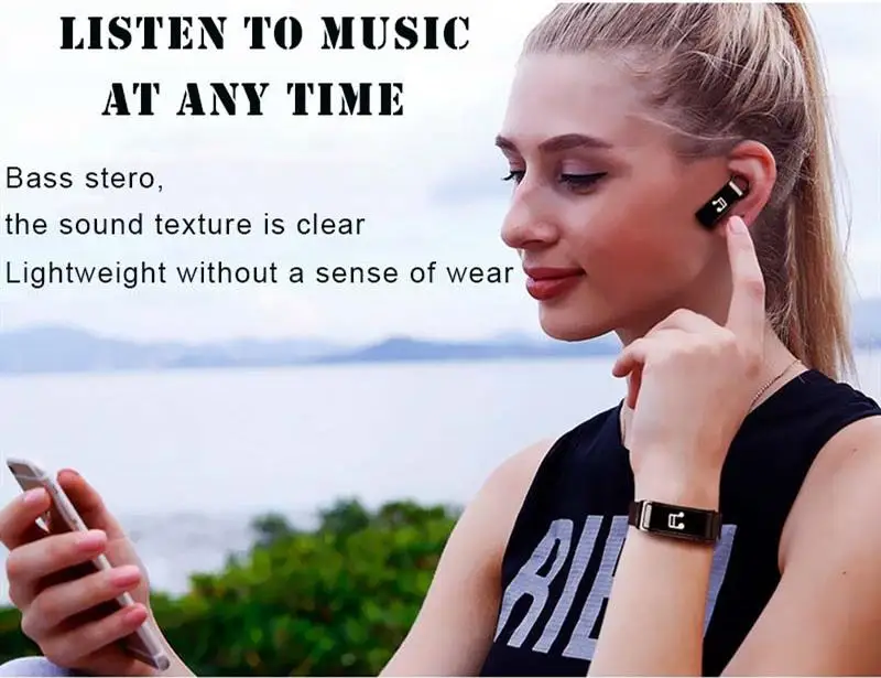 Bluetooth Y3 Color Headset Call Smart Band Bracelet Heart Rate Monitor Sports Smart Watch Passometer Walk Counter Wristband
Bluetooth Y3 Color Headset Call Smart Band Bracelet Heart Rate Monitor Sports Smart Watch Passometer Walk Counter Wristband