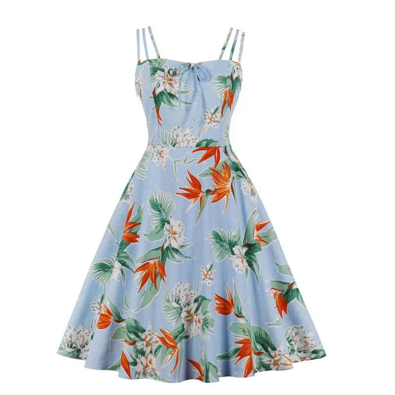 New 2020 Summer Women's Fashion Temperament Printed Floral Sling Dress Elegant And Comfortable Casual Soft Trendy Dress Playful
New 2020 Summer Women's Fashion Temperament Printed Floral Sling Dress Elegant And Comfortable Casual Soft Trendy Dress Playful