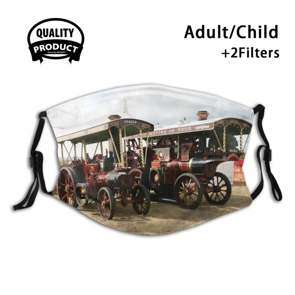 Traction Engines Reusable Mouth Mask Washable Filter Anti Dust Face Masks Traction Engine Steam Farming Showman Engine Rally
Traction Engines Reusable Mouth Mask Washable Filter Anti Dust Face Masks Traction Engine Steam Farming Showman Engine Rally