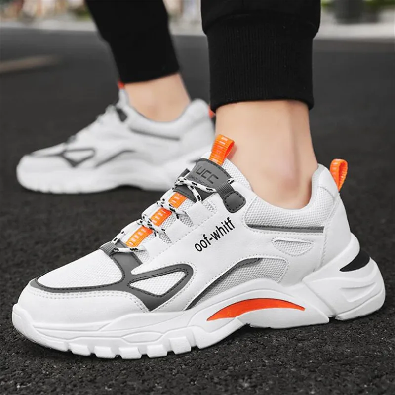 Vulcanized shoes men's sports shoes fashion spring and autumn breathable mesh thick-soled men's casual running vulcanized shoes
Vulcanized shoes men's sports shoes fashion spring and autumn breathable mesh thick-soled men's casual running vulcanized shoes