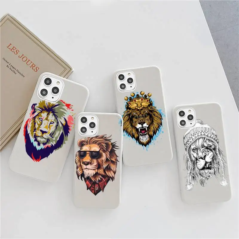 Ferocious animal lion Phone Case Candy Color for iPhone 6 7 8 11 12 s mini pro X XS XR MAX Plus
Ferocious animal lion Phone Case Candy Color for iPhone 6 7 8 11 12 s mini pro X XS XR MAX Plus