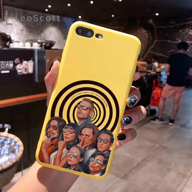 Fundas Umbrella Academy Phone Case Yellow Candy Color for iPhone 6 7 8 11 12 s mini pro X XS XR MAX Plus
Fundas Umbrella Academy Phone Case Yellow Candy Color for iPhone 6 7 8 11 12 s mini pro X XS XR MAX Plus