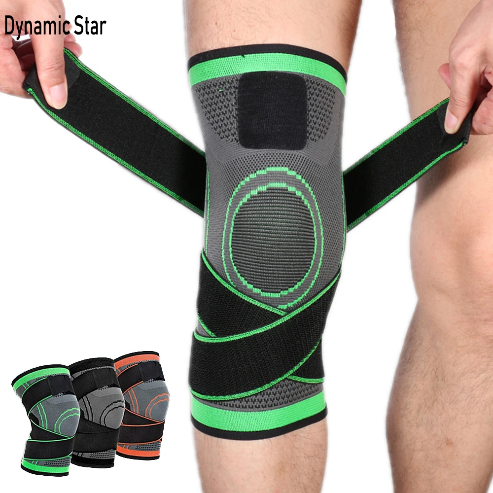 1PC Bandage Pressurized Knee Pads Elastic Sport Kneepad Knee Support For Fitness Running Cycling Arthritis Joint Brace Protector
1PC Bandage Pressurized Knee Pads Elastic Sport Kneepad Knee Support For Fitness Running Cycling Arthritis Joint Brace Protector